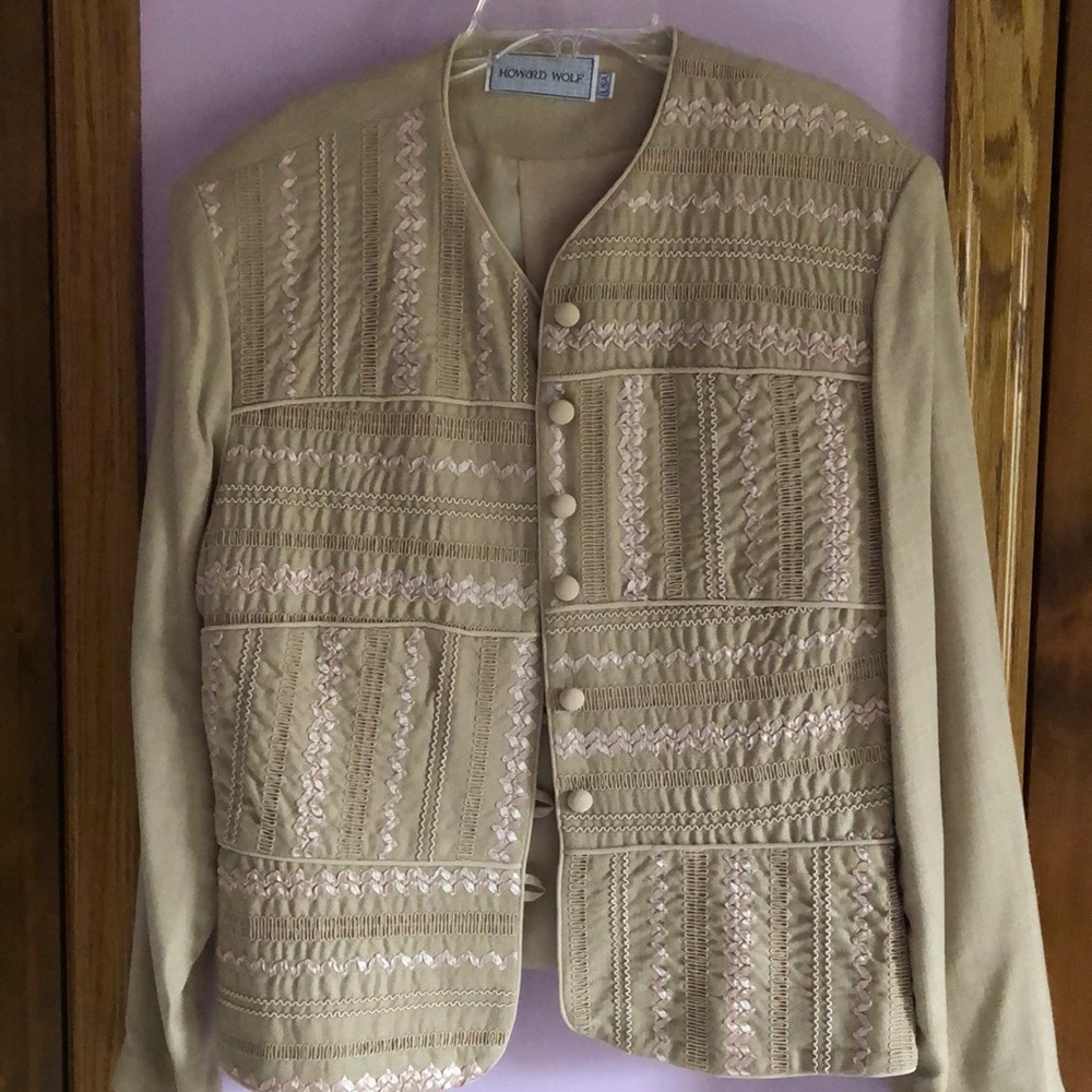 Vintage Howard Wolf blazer